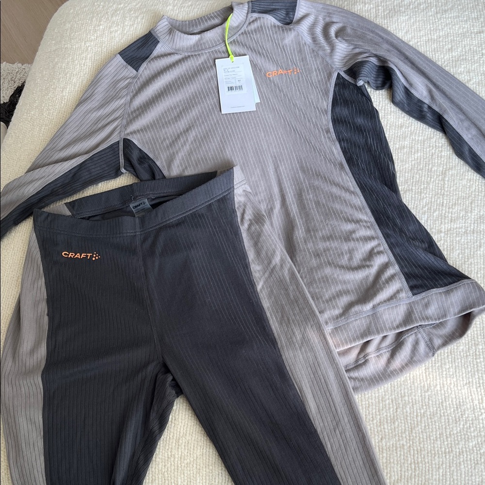 Craft Women's Core Dry Base Layer  Leggings Set Size M